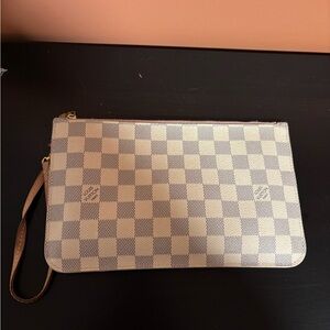 Louis Vuitton Beige Interior Clutch
